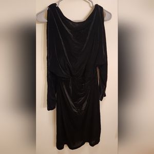Velvet cocktail dress